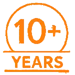 10+ Years Experience