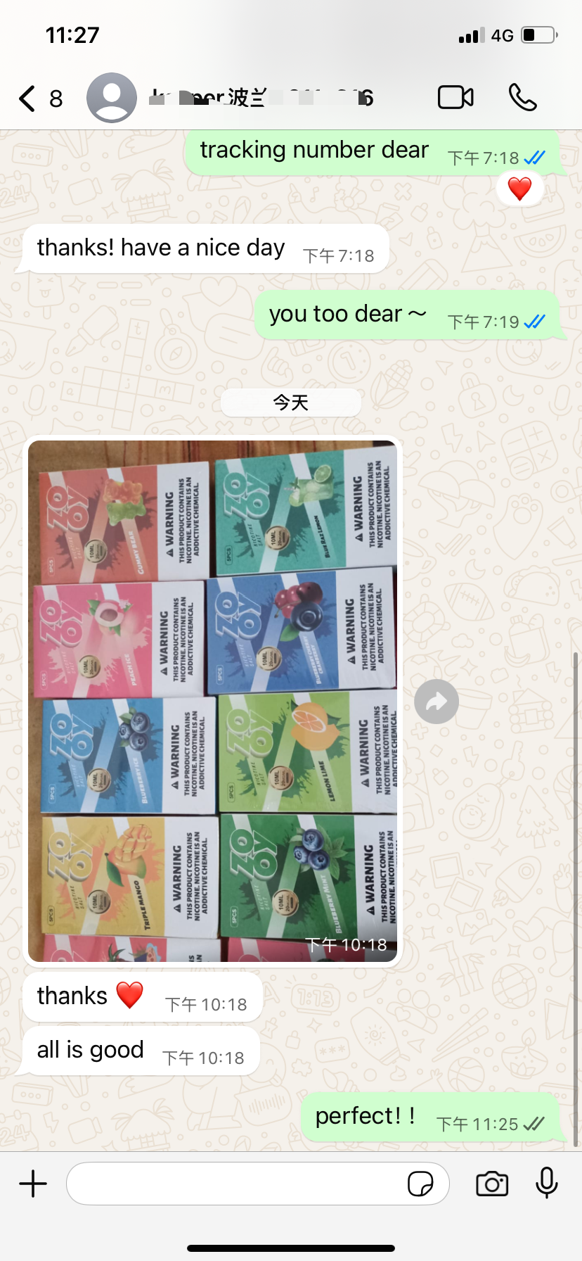 Poland customer delivery - Zooy 30K (8 flavors)
